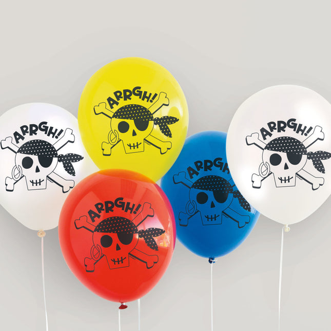 Palloncini Pirata Arrgh 30cm 8pz