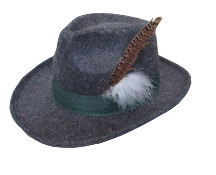 Cappello Oktoberfest Tiroler Grigio Baviera