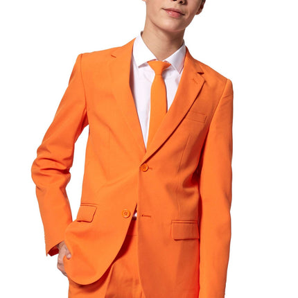 Tuta arancione ragazzo adolescente OppoSuits