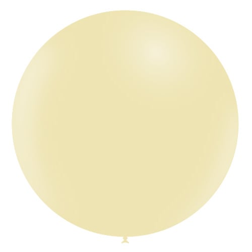 Pallone gigante giallo pastello XL 91 cm