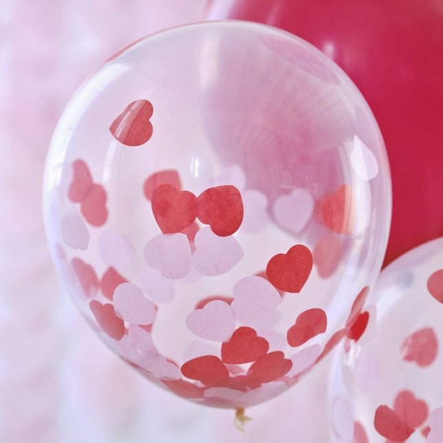 Set di palloncini Buon San Valentino 30 cm