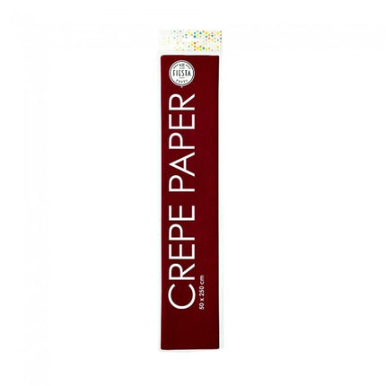 Carta crespa Bordeaux 50cm 2,5m