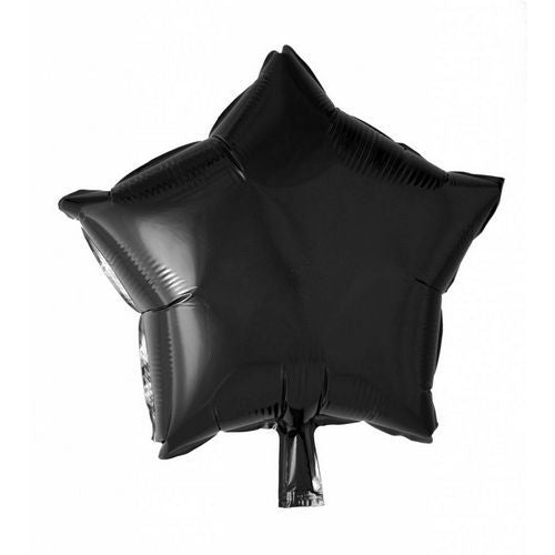 Palloncino ad elio Star Black 46cm vuoto