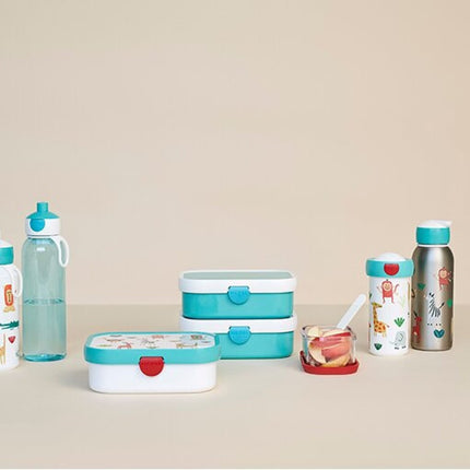 Set da pranzo Campus Drink Bottle+Lunchbox Animal Friends