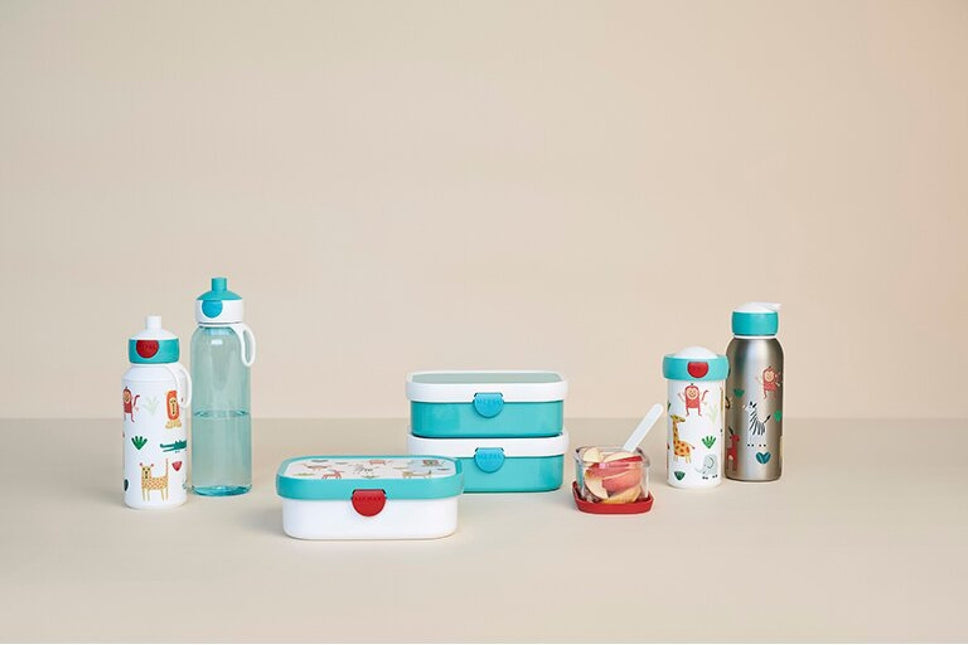 Set da pranzo Campus Drink Bottle+Lunchbox Animal Friends