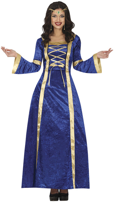 Costume Jonkvrouw Blu Donna