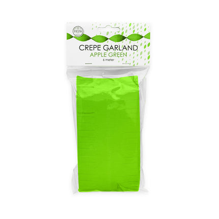 Ghirlande Crepe Verde Lime 6m