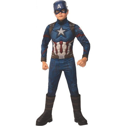 Tuta Capitan America Luxe Bambino 2/3 anni