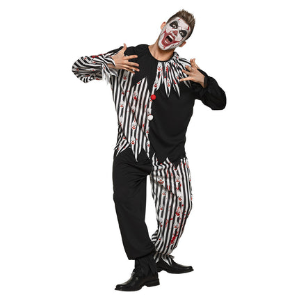 Costume da clown per Halloween