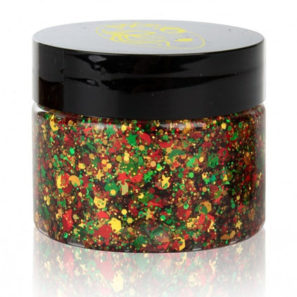 PXP Pressed Chunky Glitter Creme Big Rosso/Giallo/Verde 40ml