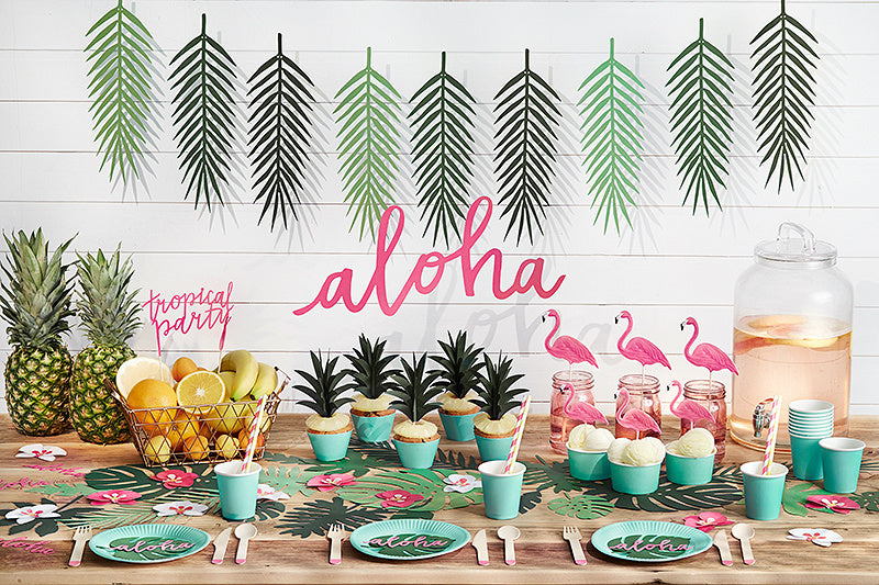 Cupcake Toppers Albero delle palme 16,5 cm 6 pezzi