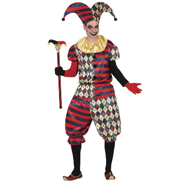 Costume di Halloween da Arlecchino Uomo Diamante