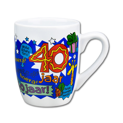 Tazza 40 Years Man 12cm