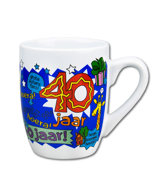 Tazza 40 Years Man 12cm