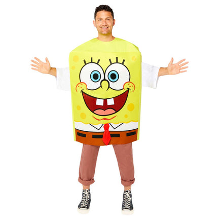 Costume adulti Spongebob Uomo M/L