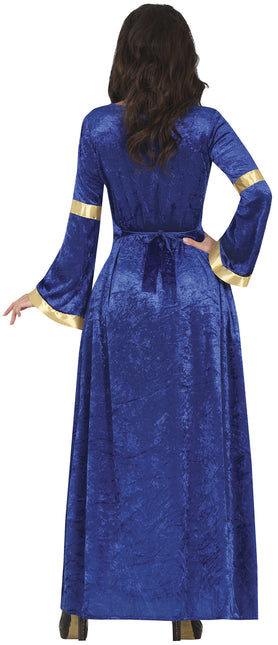 Costume Jonkvrouw Blu Donna