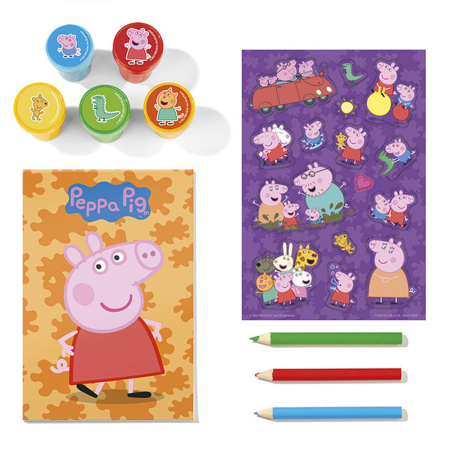 Set di francobolli Peppa Pig