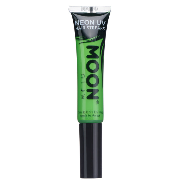 Moon Glow Neon UV Strisce per capelli verde intenso 15ml