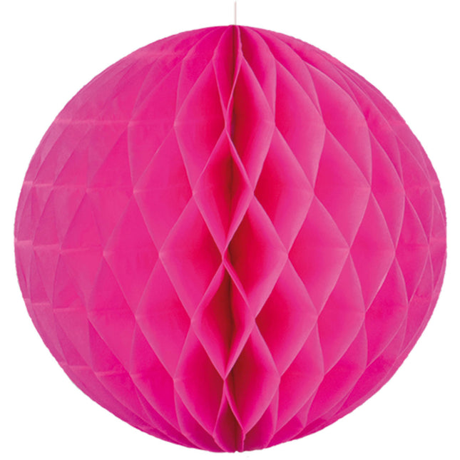 Palla a nido d'ape XL fucsia 50 cm