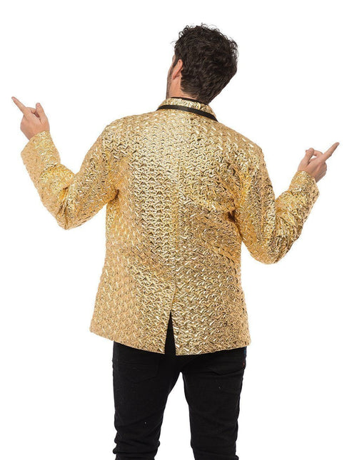 Blazer d'oro uomo