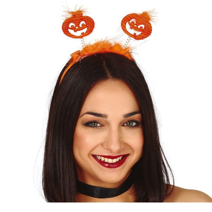 Cerchietto per capelli Halloween Zucca