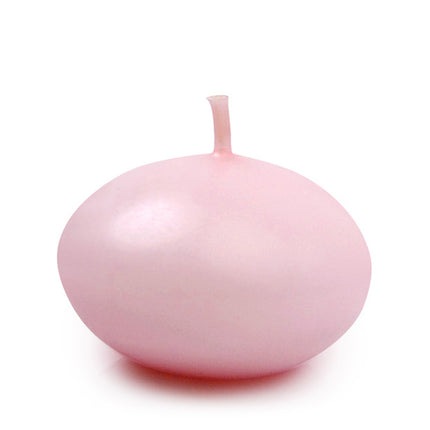 Candele galleggianti rosa 4cm 50pz