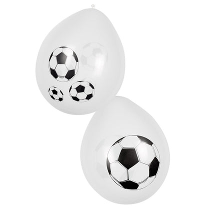 Palloncini calcio 25cm 6pz