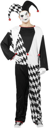 Costume da clown Giullare M/L