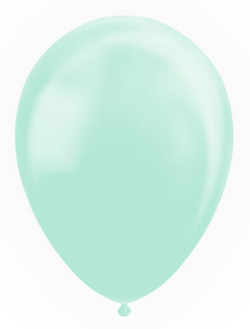 Palloncini verde menta pastello Macaron 30cm 10pz