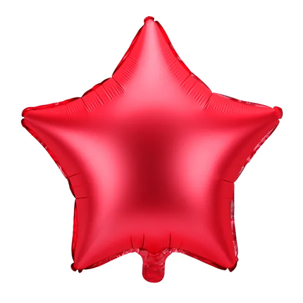 Palloncino ad elio Star rosso vuoto 48 cm