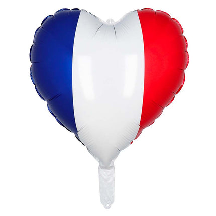 Palloncino ad elio France Heart 45cm