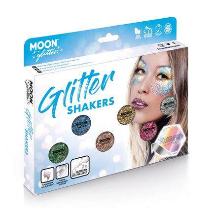 Moon Glitter Holographic Glitter Shakers Viola 5g