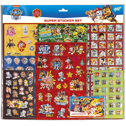 Set di adesivi Paw Patrol grande