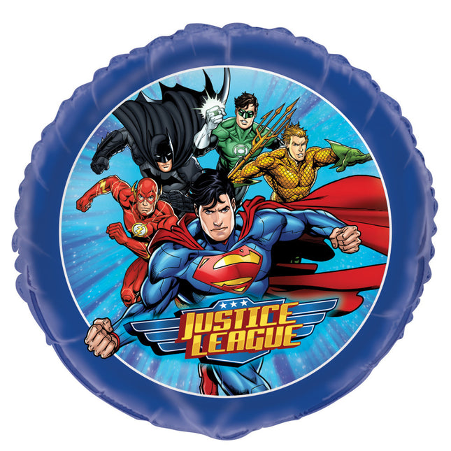 Palloncino ad elio Justice League 45 cm vuoto