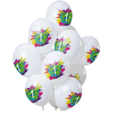 Palloncini Festa 1 Anno 30cm 12pz