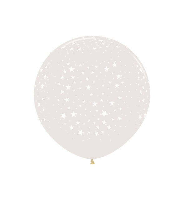 Palloncini Stelle Trasparenti 61cm 3pz