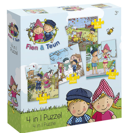 Puzzle 4 in 1 di Fien & Teun