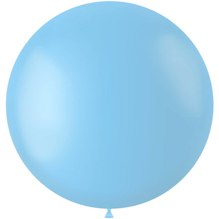 Palloncino azzurro polvere blu 80 cm