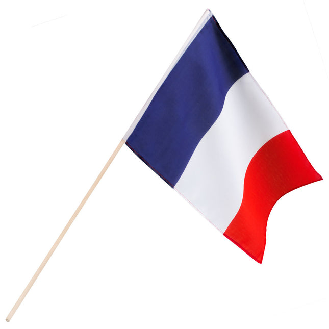Bandiera francese sventolante 45 cm