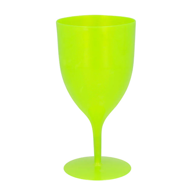 Bicchiere da vino verde da 350 ml