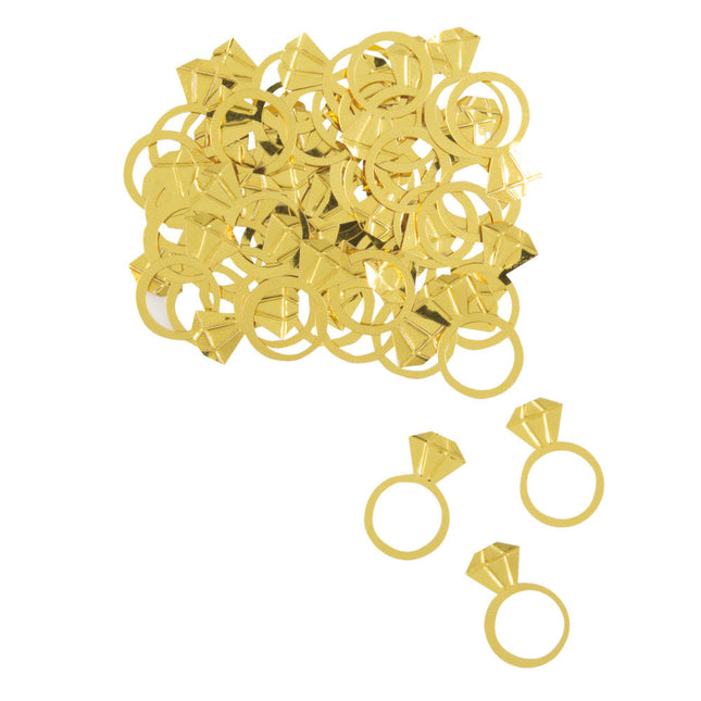 Coriandoli da tavolo Anelli Oro 14gr