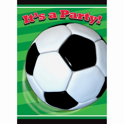 Inviti al calcio It's A Party 8 pezzi