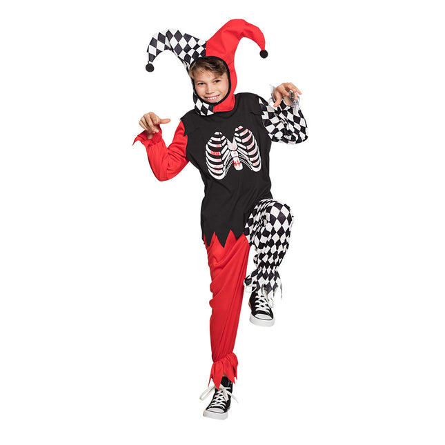 Costume Halloween Horror da Arlecchino Bambino