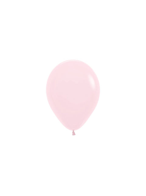 Palloncini rosa pastello opachi 12cm 50pz