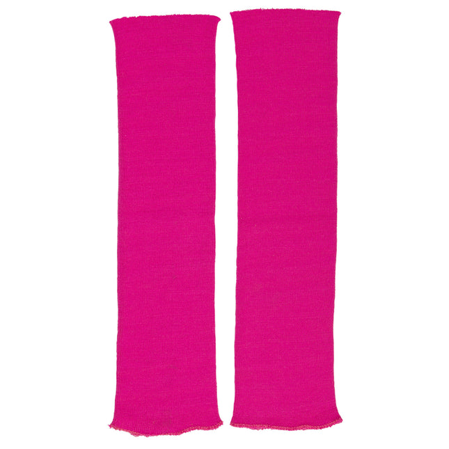 Scaldamuscoli rosa neon 2 pezzi