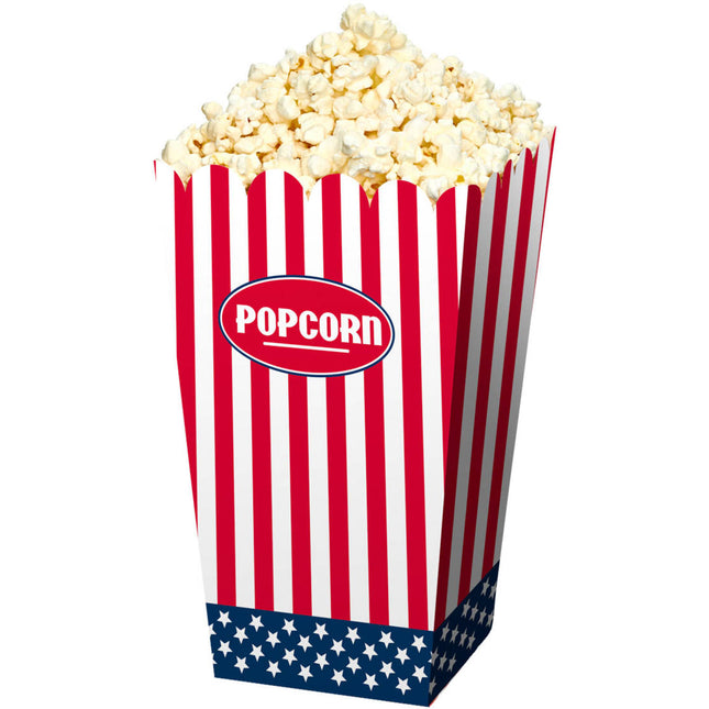 Usa Popcorn Bowls Party 4pz