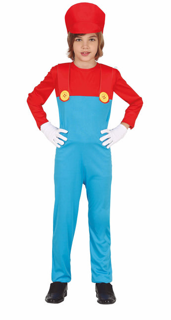 Costume da Super Mario bambino