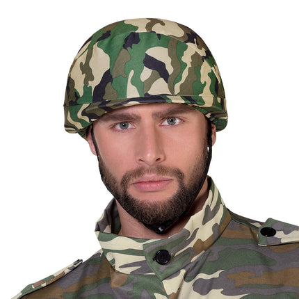 Casco militare regolabile