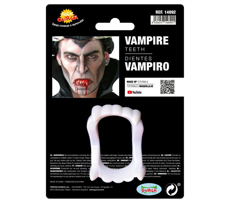 Denti da vampiro di Halloween