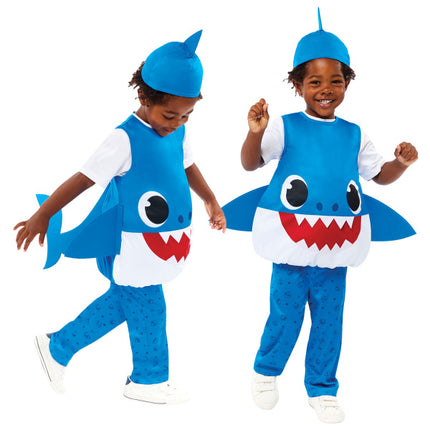 Costume da bambino Squalo Blu Papà